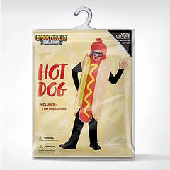 Boy Lightweight Hot Dog Costume-STND