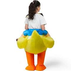 Child Ride-on Duck Inflatable Costume-M