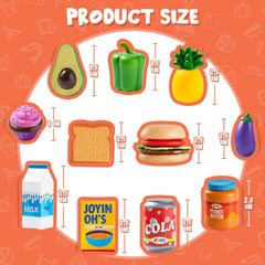 Play Food, 135 Pcs