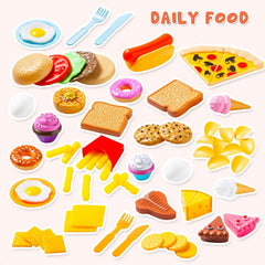 Play Food, 135 Pcs