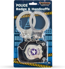 police pretend play 1silver accessories set