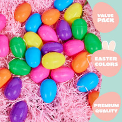 100Pcs Colorful Easter Egg Shell 3.15in