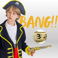 28" Pirate Sword and 16" Pirate Pistol, 2 Pack