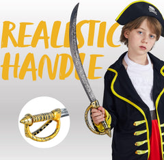 28" Pirate Sword and 16" Pirate Pistol, 2 Pack