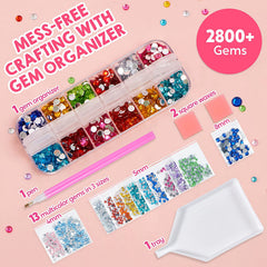 Fantasy Gem Diamond Painting Kit with Big 5D Gem