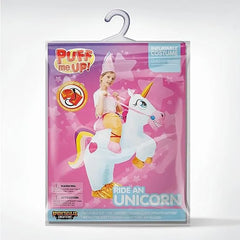 Child Ride-on Celeste Unicorn Inflatable Costum-M