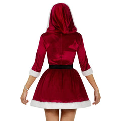 Women Christmas Mrs Santa Claus Costume