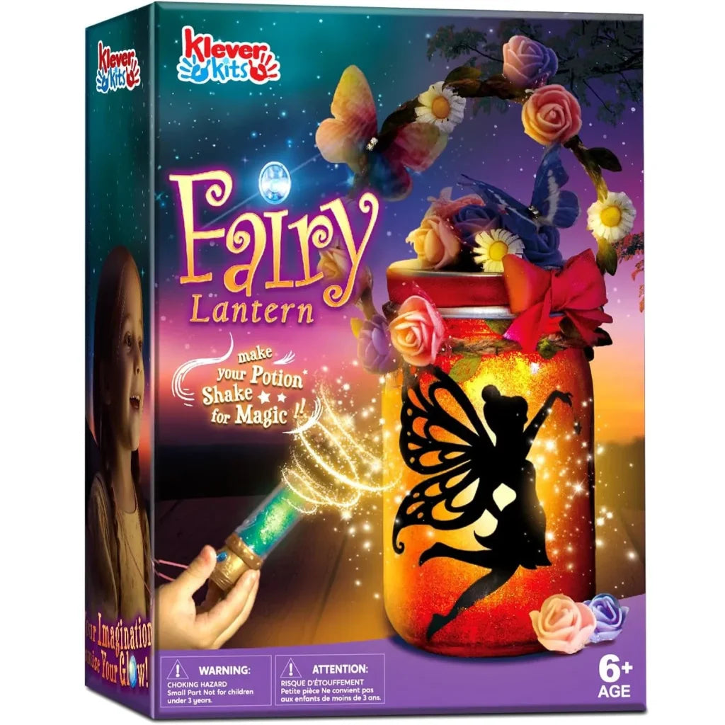 DIY Fairy Lantern Craft Kit for Kids with Remote Control
