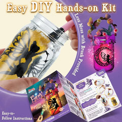 DIY Fairy Lantern Craft Kit for Kids with Remote Control