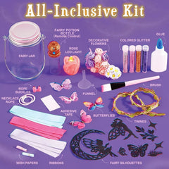 DIY Fairy Lantern Craft Kit for Kids with Remote Control