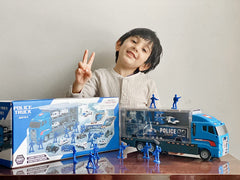 Die-cast Police Patrol Rescue Truck