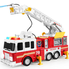 Extra Large 33-inch Ladder Fire Truck Toy