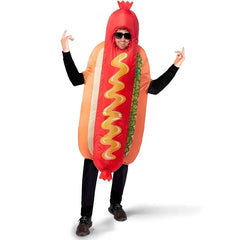 Full Body Hotdog Inflatable Costume