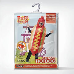 Full Body Hotdog Inflatable Costume