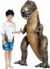 63'' Inflatable Brown T-rex