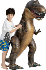 63'' Inflatable Brown T-rex