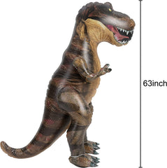63'' Inflatable Brown T-rex