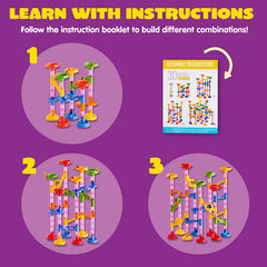 Marble Run Compact Set, 196 Pcs
