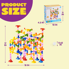 Marble Run Compact Set, 196 Pcs