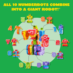 Number Robot Action Figure