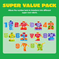 Number Robot Action Figure