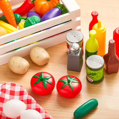 PLAY-ACT - Play Food Set,135 Pieces