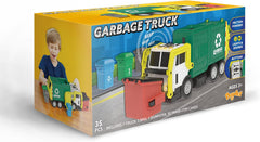 PLAY-ACT Large Garbage Truck Toy