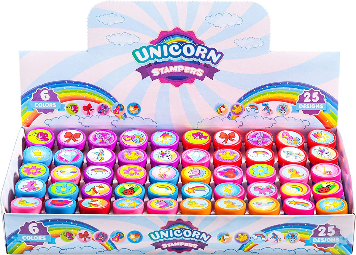 Self-Ink Stamps, 50 Pcs