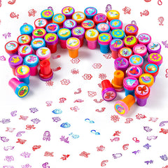 Self-Ink Stamps, 50 Pcs