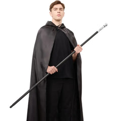 Halloween Silver Costume Walking Cane 1pc