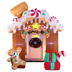 10ft Tall Gingerbread House Archway Inflatable