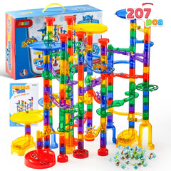 Marble Run Premium Toy Set (207 Pcs)