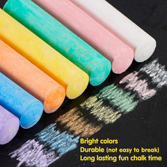4in Jumbo Chalks, 120 Pcs