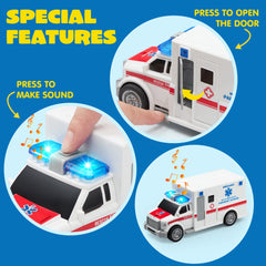 Friction Powered City Hero Play Set
