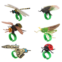 30Pcs Kids Valentines Cards With Bug Toy Set-Classroom Exchange Gifts