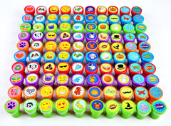 Self Ink Stampers - 100 Pcs