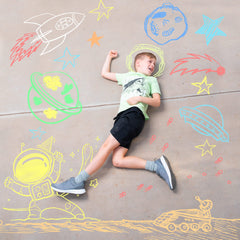 4in Jumbo Chalks, 120 Pcs