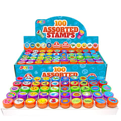 Self Ink Stampers - 100 Pcs