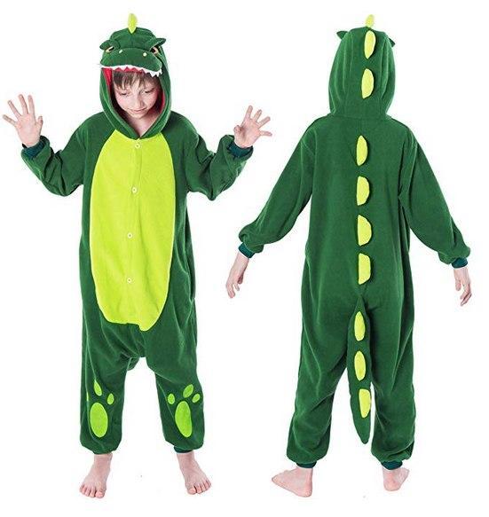 Dinosaur Animal Onesie Pajama Costume - Child