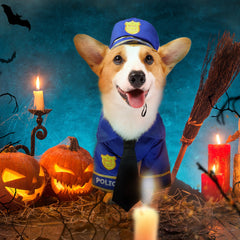 Police Dog Funny Costume