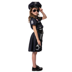 Girls Police Costume For Role Play Cosplay