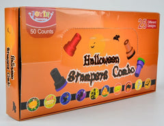 1.5" Halloween Stampers, 50 Pcs
