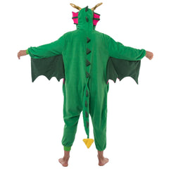 Dragon Animal Onesie Pajama Costume - Adult - Spooktacular Creations