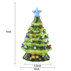 7" Mini Prelit Tabletop Christmas Tree
