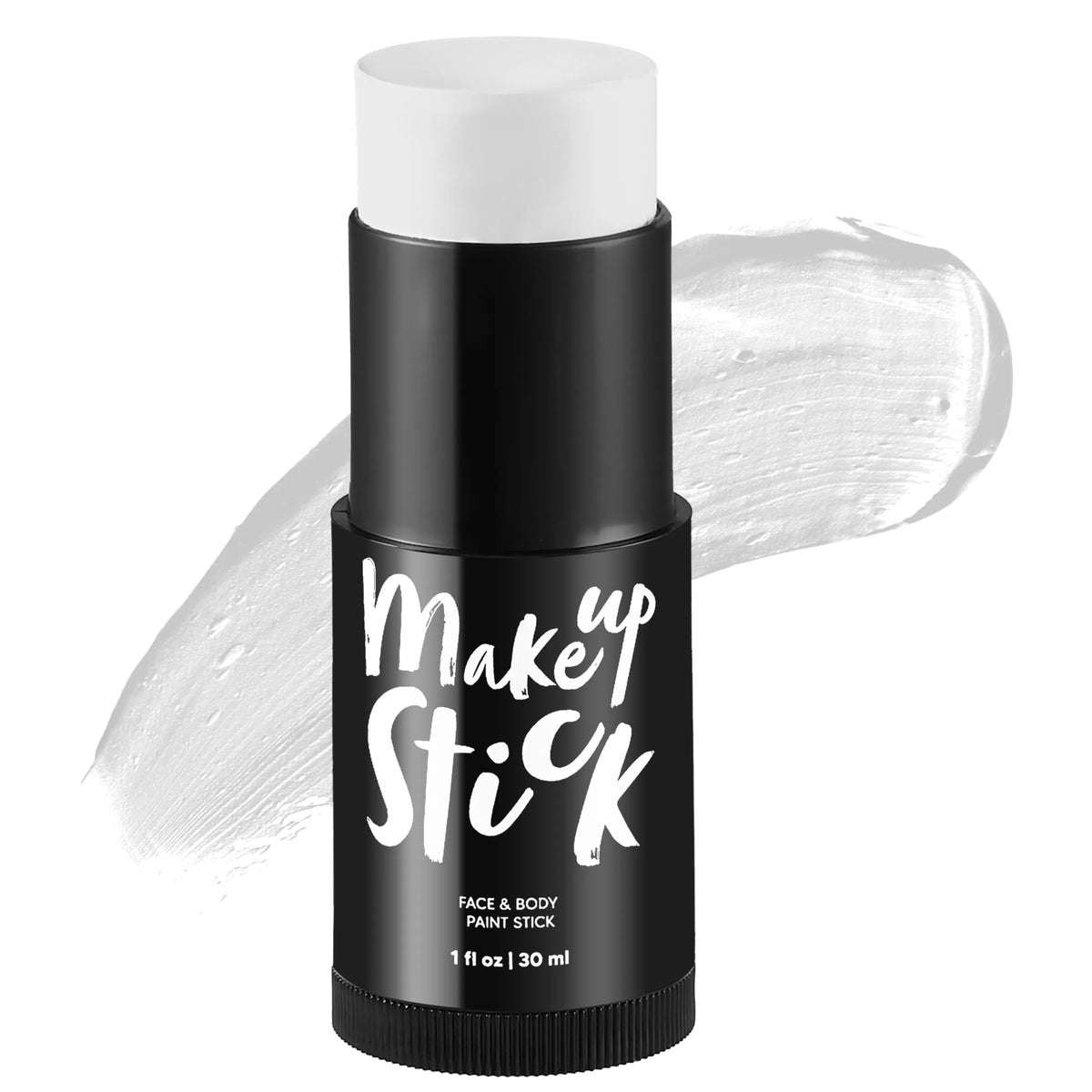 1 Oz White Face and Body Paint Stick , Oily Waterproof Foundation Stick for Adult and Kids