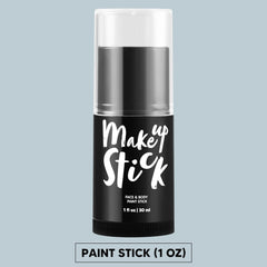 1 Oz White Face and Body Paint Stick , Oily Waterproof Foundation Stick for Adult and Kids