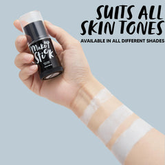 1 Oz White Face and Body Paint Stick , Oily Waterproof Foundation Stick for Adult and Kids