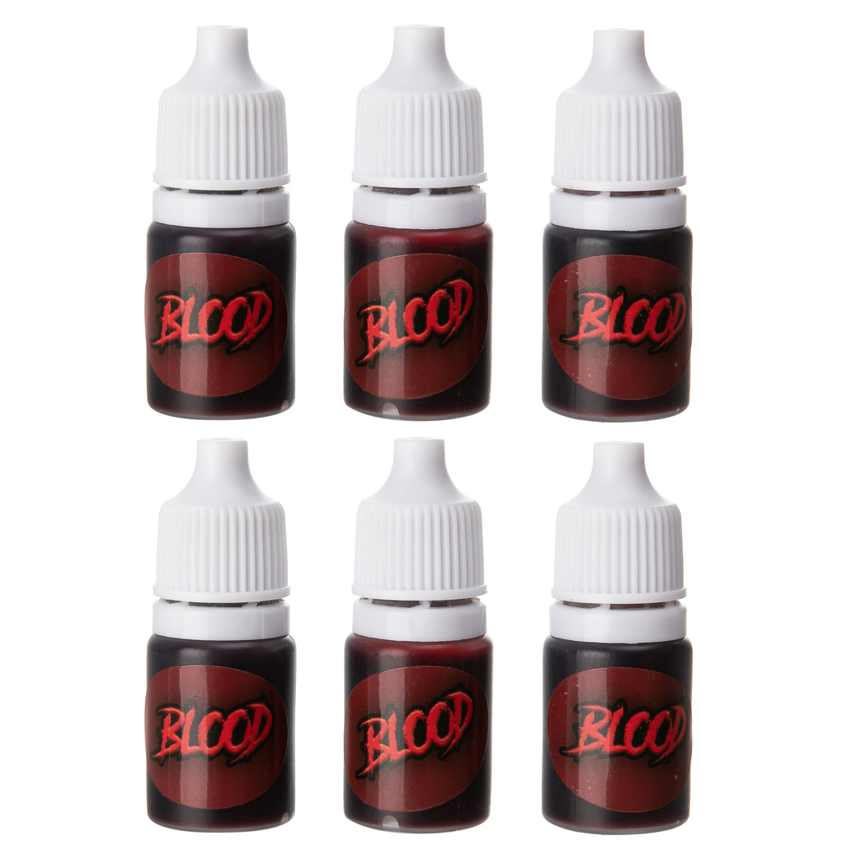 Mini Bottles of Blood, 6 Pcs