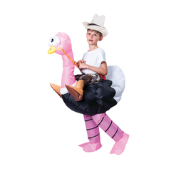 Inflatable Ride-On Ostritch Costume - Child