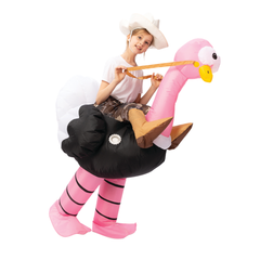 Inflatable Ride-On Ostritch Costume - Child